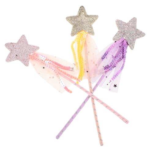 Gogogmee 3 Stück Zauberstab Teilig Leichte Halloween Feenstäbe in Violett Gold Langlebig und Tragbar für Mädchen Geburtstagsfeier Cosplay und Partyzubehör Gogogmee 3 Stück Zauberstab Teilig Leichte Halloween Feenstäbe in Violett Gold Langlebig und Tragbar für Mädchen Geburtstagsfeier Cosplay und Partyzubehör von Gogogmee