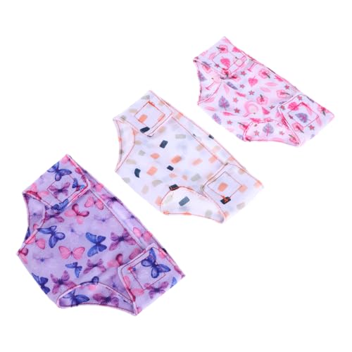 Gogogmee 3-teilige Babypuppenkleidung: Und Zubehör Sommerunterwäsche Windeln Neugeborenen-babypuppenkleidung Rollenspielzubehör Gogogmee 3-teilige Babypuppenkleidung: Und Zubehör Sommerunterwäsche Windeln Neugeborenen-babypuppenkleidung Rollenspielzubehör von Gogogmee