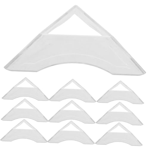 Gogogmee 30 Stück 30 teiliges transparenter Kunststoff Cube Ständer Dreieckiger Speed Cube Organizer Stabiler Puzzle Würfel Halter für Schreibtisch Gogogmee 30 Stück 30 teiliges transparenter Kunststoff Cube Ständer Dreieckiger Speed Cube Organizer Stabiler Puzzle Würfel Halter für Schreibtisch von Gogogmee