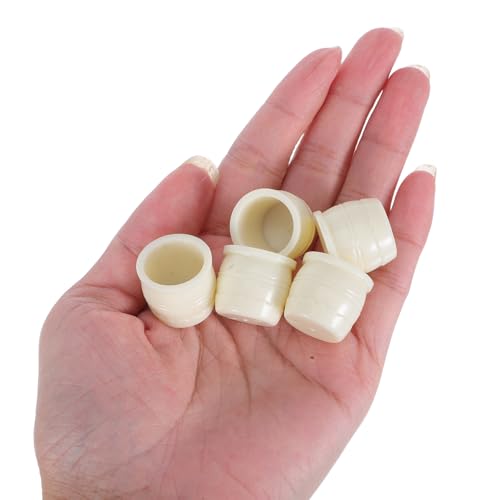 Gogogmee 30 Stück Mini Craft Flower Pots Miniature Simulation Pflanzgefäße für DIY Puppenhaus Mikrolandschaft Dekoration Vielseitige Mini Blumentöpfe für Bastelprojekte und Kunsthandwerk von Gogogmee