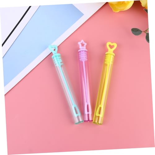 Gogogmee 30 Stück Teiliges Mini Bubble Wand Flaschen Leere Seifenblasenbehälter in Herz Pentagramm Design Bunte Farbmischung Leicht Tragbar für Kindergeburtstag Hochzeit Zufällige Farbe Gogogmee 30 Stück Teiliges Mini Bubble Wand Flaschen Leere Seifenblasenbehälter in Herz Pentagramm Design Bunte Farbmischung Leicht Tragbar für Kindergeburtstag Hochzeit Zufällige Farbe von Gogogmee