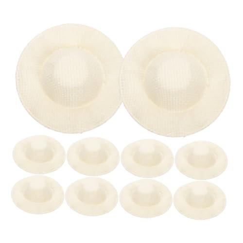 Gogogmee 30 Stück Teiliges Mini Strohhüte aus Handgefertigte Puppenhaus Dekoration Vielseitige Miniatur hut Ornamente für DIY Basteln und Foto Requisiten Naturfarbene Kleine Hüte Gogogmee 30 Stück Teiliges Mini Strohhüte aus Handgefertigte Puppenhaus Dekoration Vielseitige Miniatur hut Ornamente für DIY Basteln und Foto Requisiten Naturfarbene Kleine Hüte von Gogogmee