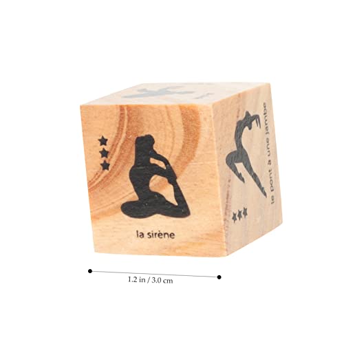 Gogogmee 3Sätze Fitness Würfel aus Holz Teiliges Training Würfel für Erwachsene Spaß Beim Yoga und Sport für Partyspiele und Familienaktivitäten Gogogmee 3Sätze Fitness Würfel aus Holz Teiliges Training Würfel für Erwachsene Spaß Beim Yoga und Sport für Partyspiele und Familienaktivitäten von Gogogmee