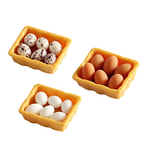 Gogogmee 3Sätze Miniatur Eierboxen Teiliges DIY Handwerk Realistische Modelle für Kreative Miniatur Dekorationen für Rollenspiele und Bastelprojekte Gogogmee 3Sätze Miniatur Eierboxen Teiliges DIY Handwerk Realistische Modelle für Kreative Miniatur Dekorationen für Rollenspiele und Bastelprojekte von Gogogmee