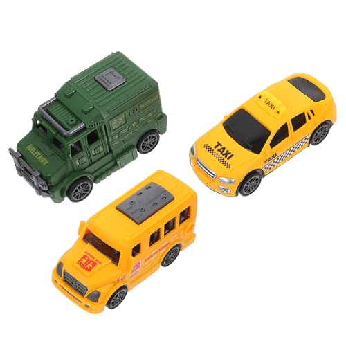 Gogogmee 3Stücke Auto Mini Rückziehautos für Jungen und Tragbar Langlebig für Reisen Geschenkidee für Geburtstage und Neujahr von Gogogmee