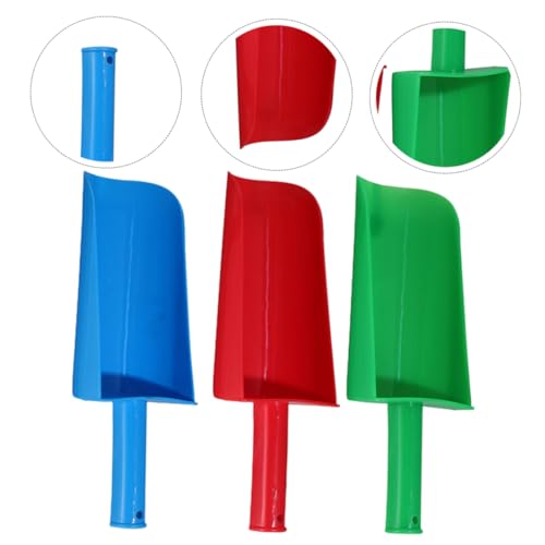 Gogogmee 3Stücke Strandsandspielzeug Bunte Kunststoff Schaufeln für Strand Sandkasten und Garten Sicher und Langlebig für Kreatives Familie Gogogmee 3Stücke Strandsandspielzeug Bunte Kunststoff Schaufeln für Strand Sandkasten und Garten Sicher und Langlebig für Kreatives Familie von Gogogmee