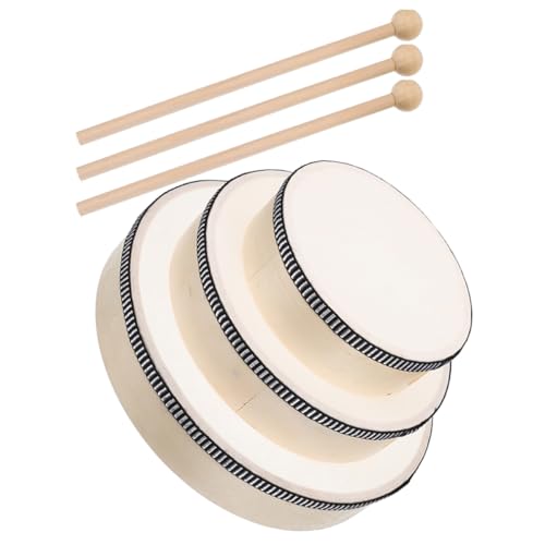 Gogogmee 3Stücke Teiliges Holz Tamburin Handgehaltenes Percussion Instrument für Musik und Tanz Geeignet für Erwachsene und Wahl für Bildung und Aufführungen Gogogmee 3Stücke Teiliges Holz Tamburin Handgehaltenes Percussion Instrument für Musik und Tanz Geeignet für Erwachsene und Wahl für Bildung und Aufführungen von Gogogmee