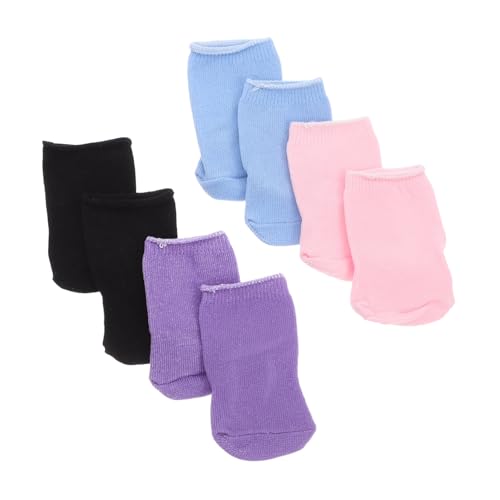 Gogogmee 4 Paare Doll Socks für Puppen Mini Socken Farben Niedliche Accessoires für Puppen für Kreatives Gogogmee 4 Paare Doll Socks für Puppen Mini Socken Farben Niedliche Accessoires für Puppen für Kreatives von Gogogmee