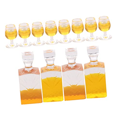 Gogogmee 4 Sätze Miniatur Weinflaschen Deko Miniature Flaschen Resin Küchenaccessoire für Puppenhaus Fotorequisiten Basteln Gogogmee 4 Sätze Miniatur Weinflaschen Deko Miniature Flaschen Resin Küchenaccessoire für Puppenhaus Fotorequisiten Basteln von Gogogmee