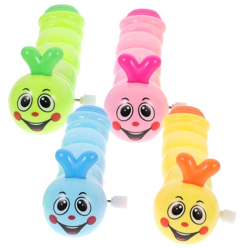 Gogogmee 4 Stück Aufziehbares Lustiges Aktivitätsspielzeug für Fördert die Koordination und Fantasie für Geburtstagsgeschenke und Festlichkeiten Zufällige Farbe von Gogogmee