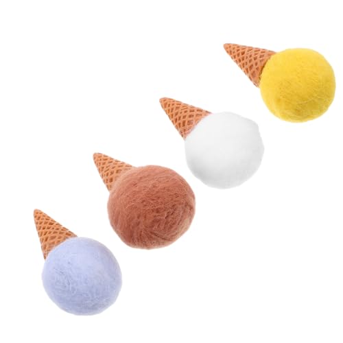 Gogogmee 4stücke Teiliges Bunter Filz-Eiscreme-Dekorationen Für -projekte Kreative Wollfilz-eisbecher Für Bastelarbeiten Fotorequisiten Und Partys Für Mädchen Und Hochzeiten Gogogmee 4stücke Teiliges Bunter Filz-Eiscreme-Dekorationen Für -projekte Kreative Wollfilz-eisbecher Für Bastelarbeiten Fotorequisiten Und Partys Für Mädchen Und Hochzeiten von Gogogmee