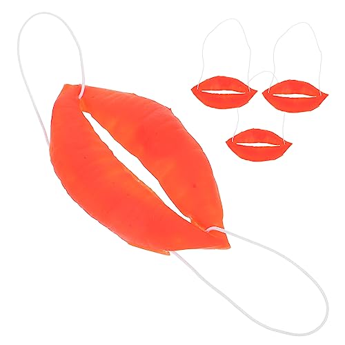 Gogogmee Halloween Wurst Cosplay 4 Stücke Große Größe Masken Dekorative Circus Komfortable Robuste Kunststoff von Gogogmee