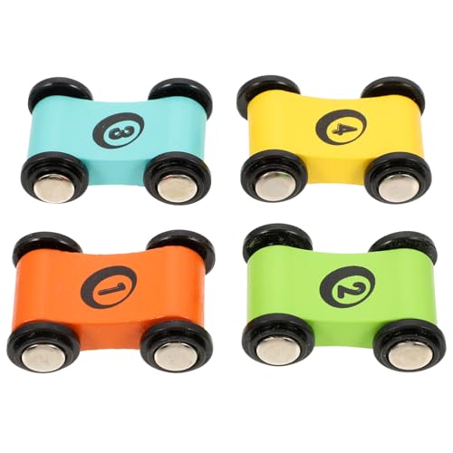 Gogogmee 4 Stück Holzspielzeug Autos für Kleinkinder Mini mit Rennstrecke Energieeffizient für Kleine Hände Fördert Kommunikation und Motorik Frei und Sicher für Junge Mädchen Gogogmee 4 Stück Holzspielzeug Autos für Kleinkinder Mini mit Rennstrecke Energieeffizient für Kleine Hände Fördert Kommunikation und Motorik Frei und Sicher für Junge Mädchen von Gogogmee