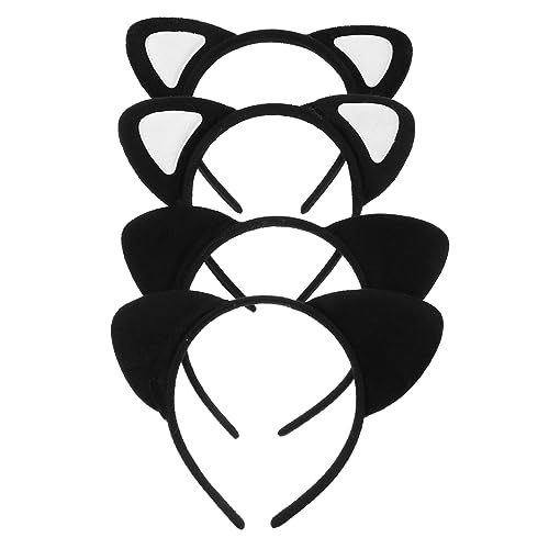 Gogogmee 4 Stück Katzenohren Haarreife Kreative Party Accessoires für Mädchen für Festivals und Geburtstagsfeiern aus Bequemem und Gefertigt Gogogmee 4 Stück Katzenohren Haarreife Kreative Party Accessoires für Mädchen für Festivals und Geburtstagsfeiern aus Bequemem und Gefertigt von Gogogmee