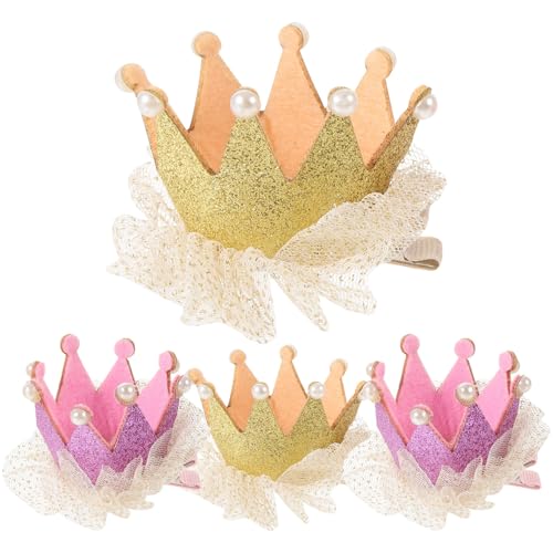 Gogogmee 4 Stück Krone Haarspangen für Mädchen Dekorative Haarnadeln mit Design Leicht und Bequem für Partys und Fotos Zufällige Farben Zufällige Farbe Zufällige Farbe Gogogmee 4 Stück Krone Haarspangen für Mädchen Dekorative Haarnadeln mit Design Leicht und Bequem für Partys und Fotos Zufällige Farben Zufällige Farbe Zufällige Farbe von Gogogmee