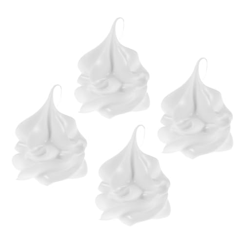 Gogogmee 4 Stück Realistische Künstliche Eiscreme Deko Langlebige Pflegeleichte Fake Food Torten Dekoration für DIY Fotorequisiten Ladengeschäfte Küchen und Schaufenster Display von Gogogmee