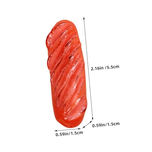 Gogogmee 4 Stück Simulierte Mini Wurst Realistische Gebratene Hot Dog Deko Lebensnahes Food Model für Grillfans Party Tischdekoration und Fotografie Requisiten Gogogmee 4 Stück Simulierte Mini Wurst Realistische Gebratene Hot Dog Deko Lebensnahes Food Model für Grillfans Party Tischdekoration und Fotografie Requisiten von Gogogmee