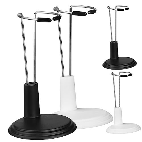 Gogogmee 4 Stück Stützrahmen für Puppen Spielzeugständer Kinderspielzeug Puppenaufbewahrung Puppenhalter Stehen Figurenpräsentationsständer Zubehör Puppengestelle Actionfigurenständer PVC von Gogogmee