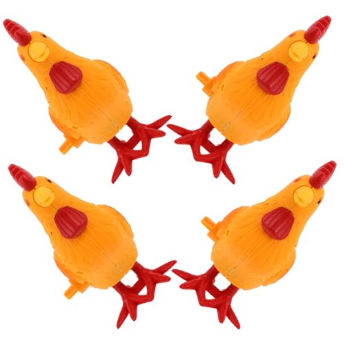Gogogmee 4 Stück Teiliges Aufziehspielzeug Wind up Springende Küken Kompakt Robust für Kleinkinder Farmtier Figuren als Partygeschenk für Gemeinsames Gogogmee 4 Stück Teiliges Aufziehspielzeug Wind up Springende Küken Kompakt Robust für Kleinkinder Farmtier Figuren als Partygeschenk für Gemeinsames von Gogogmee