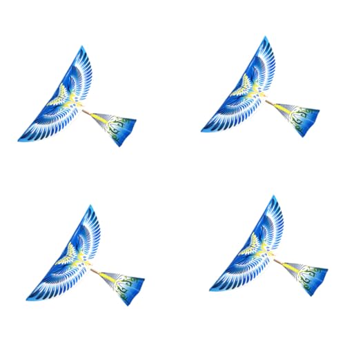Gogogmee 4 Stück Teiliges DIY Flugzeug mit Gummiband Mechanismus Ornithopter Vogelmodelle für Handmontierte Flugzeug bausätze Lebendige Farben Fördert Hand Auge koordination und Gogogmee 4 Stück Teiliges DIY Flugzeug mit Gummiband Mechanismus Ornithopter Vogelmodelle für Handmontierte Flugzeug bausätze Lebendige Farben Fördert Hand Auge koordination und von Gogogmee