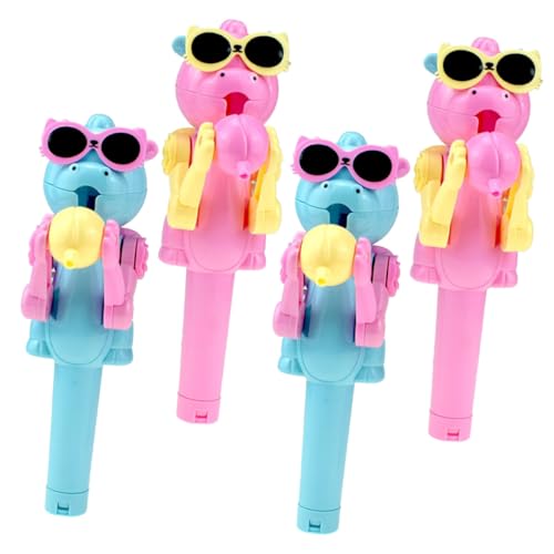 Gogogmee 4 Stück Teiliges Dinosaurier Lollipop Pop Up Halter Kreative Lutscher Roboter Spielzeuge in Blau und Langlebiger Kunststoff als Partygeschenk und Stressabbau Gogogmee 4 Stück Teiliges Dinosaurier Lollipop Pop Up Halter Kreative Lutscher Roboter Spielzeuge in Blau und Langlebiger Kunststoff als Partygeschenk und Stressabbau von Gogogmee