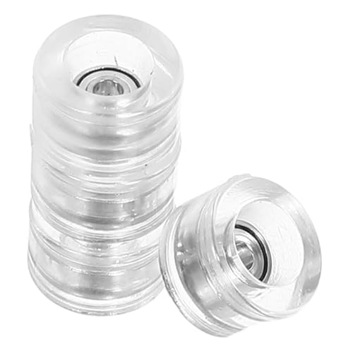 Gogogmee 4 Stück Teiliges Finger Skateboard Räder mit Hochgeschwindigkeitslagern Transparente Mini für Universelle Finger Skateboards Einfache Montage Glatt Laufende Ersatzteile für Gogogmee 4 Stück Teiliges Finger Skateboard Räder mit Hochgeschwindigkeitslagern Transparente Mini für Universelle Finger Skateboards Einfache Montage Glatt Laufende Ersatzteile für von Gogogmee