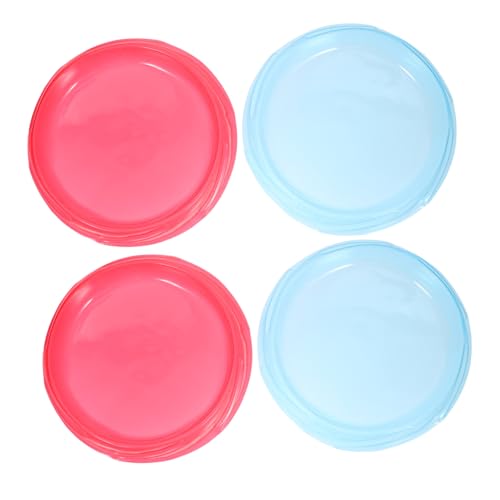 Gogogmee 4 Stück Teiliges Gyro Spiel Board aus Robustem Kunststoff Tragbares Rundes Spielstadion für Fördert Strategisches Denken und Hand Auge koordination für Reisen und Partys von Gogogmee