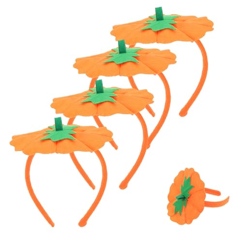 Gogogmee 4 Stück Teiliges Halloween Kürbis Haarband Langlebige Party Kopfbedeckung mit Attraktivem Kürbis Design Robustes und Bequemes Stirnband für Damen und Mädchen für Halloween Kostüme Gogogmee 4 Stück Teiliges Halloween Kürbis Haarband Langlebige Party Kopfbedeckung mit Attraktivem Kürbis Design Robustes und Bequemes Stirnband für Damen und Mädchen für Halloween Kostüme von Gogogmee