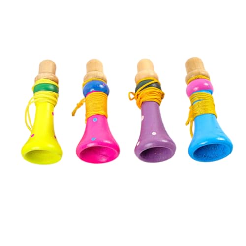 Gogogmee 4 Stück Teiliges Holz Trompeten für Leichter Sicherer Musikspaß Natürliche Klangqualität Pädagogisches Blasinstrument Gemischt für Musikalische Früherziehung Gogogmee 4 Stück Teiliges Holz Trompeten für Leichter Sicherer Musikspaß Natürliche Klangqualität Pädagogisches Blasinstrument Gemischt für Musikalische Früherziehung von Gogogmee