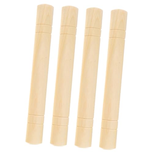 Gogogmee 4 Stück Teiliges Kinderrhythmus Sticks aus Holz Sicher Abgerundet Pädagogisches Percussion Instrument für Musikalische Früherziehung und Spielerisches Rhythmustraining Gogogmee 4 Stück Teiliges Kinderrhythmus Sticks aus Holz Sicher Abgerundet Pädagogisches Percussion Instrument für Musikalische Früherziehung und Spielerisches Rhythmustraining von Gogogmee