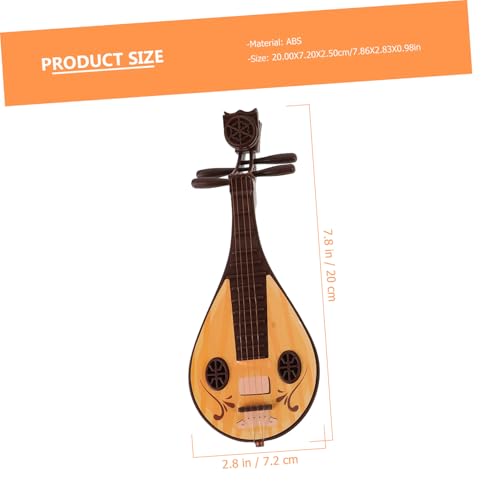 Gogogmee 4 Stück Teiliges Miniatur Puppen Zubehör Kreative Antike Musikinstrumente für Puppenhaus Dekoration Zufällige Farben Geeignet für Miniatur Doll Sammlungen und Zufällige Farbe Gogogmee 4 Stück Teiliges Miniatur Puppen Zubehör Kreative Antike Musikinstrumente für Puppenhaus Dekoration Zufällige Farben Geeignet für Miniatur Doll Sammlungen und Zufällige Farbe von Gogogmee