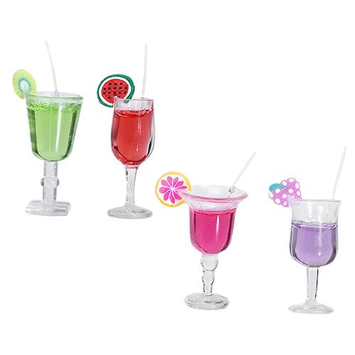 Gogogmee 4 Stück Teiliges Puppenhaus Deko Miniatur Cocktail Flaschen Modell Realistische Trinkflaschen Langlebig und Farbecht Geeignet für Puppenhaus Küche und Dekoration Gogogmee 4 Stück Teiliges Puppenhaus Deko Miniatur Cocktail Flaschen Modell Realistische Trinkflaschen Langlebig und Farbecht Geeignet für Puppenhaus Küche und Dekoration von Gogogmee