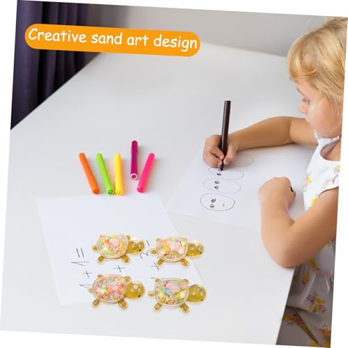 Gogogmee 4 Stück Teiliges Sandkunst mit Beweglichen Meeresschildkröten Figuren Dekoratives Sandscape für Schreibtisch Langlebige Dekoration Party und Sommer Pool Accessoire Gogogmee 4 Stück Teiliges Sandkunst mit Beweglichen Meeresschildkröten Figuren Dekoratives Sandscape für Schreibtisch Langlebige Dekoration Party und Sommer Pool Accessoire von Gogogmee