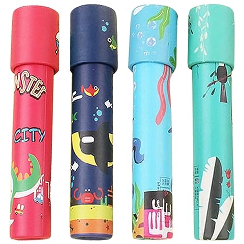 Gogogmee 4 Stück für Teiliges Tragbares Wahrnehmung Pädagogisches Lernspielzeug für Farben und Formen Zufällige Designs von Gogogmee