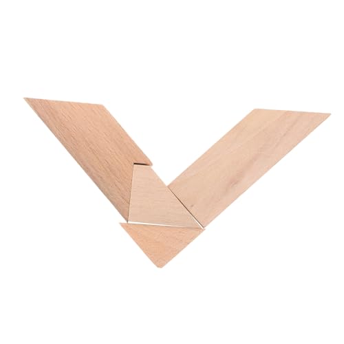 Gogogmee 4-teiliges T-förmiges Holzpuzzle Für Kinder, Denkaufgabe Für Frühes Lernen, Mint-Bildung, Kognitive Entwicklung, Feinmotorik, Übung, Khaki Gogogmee 4-teiliges T-förmiges Holzpuzzle Für Kinder, Denkaufgabe Für Frühes Lernen, Mint-Bildung, Kognitive Entwicklung, Feinmotorik, Übung, Khaki von Gogogmee
