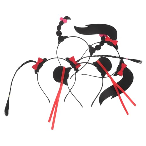 Gogogmee 4-teiliges Zopf-Stirnband: Lustige Stirnbänder für Partys, Festivals und Cosplay-Kostüme, Kopfschmuck, Haar-Accessoires für Teenager und Frauen Gogogmee 4-teiliges Zopf-Stirnband: Lustige Stirnbänder für Partys, Festivals und Cosplay-Kostüme, Kopfschmuck, Haar-Accessoires für Teenager und Frauen von Gogogmee