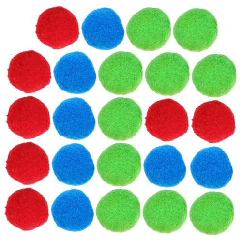 Gogogmee 40 Stück Bunte Spielbälle Wiederverwendbar für Pool und Strand Interaktives Kinderspielzeug Hand Auge Koordination und Reaktionsfähigkeit Langlebig und Farbenfroh von Gogogmee