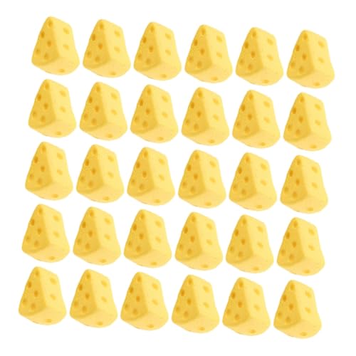 Gogogmee 40 Stück Miniatur Käsekuchen Dekorationen Realistische Fake Food Modelle für Partys und Heimdekoration für DIY Projekte Fotorequisiten Perfektes für von Gogogmee