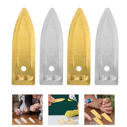 Gogogmee 40 Stück Teiliges Kupfer Metall Anodenblech für Batteriewissenschaft Obstbatterie Experiment Kupferstreifen Metallplatten Geeignet für Unterricht Basteln Interaktives Lernen und von Gogogmee