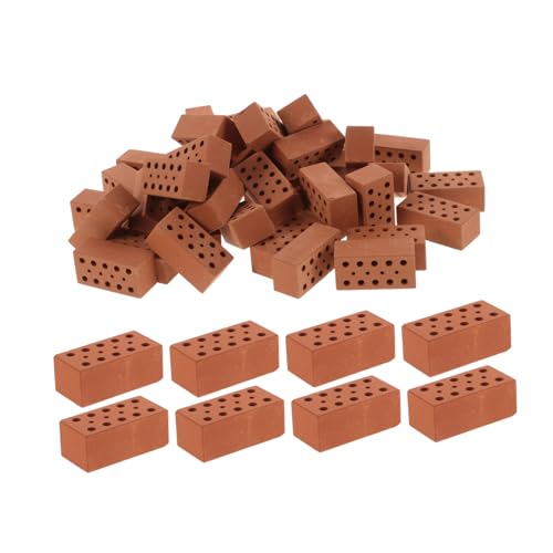 Gogogmee 40 Stück Teiliges Mini Ziegelstein aus Realistische Multi Bausteine für DIY Sandtisch Dekoration Langlebig und Kindgerecht Fördert Feinmotorik und Kreatives Bauen Gogogmee 40 Stück Teiliges Mini Ziegelstein aus Realistische Multi Bausteine für DIY Sandtisch Dekoration Langlebig und Kindgerecht Fördert Feinmotorik und Kreatives Bauen von Gogogmee