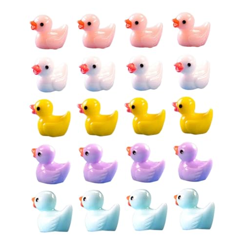 Gogogmee 40 Stück Teiliges Miniatur Resin Enten Farbige Kleine Figuren für Mikro Landschaften Puppenhaus Deko Langlebige Miniatur Ornamente für Garten Aquarium DIY Gogogmee 40 Stück Teiliges Miniatur Resin Enten Farbige Kleine Figuren für Mikro Landschaften Puppenhaus Deko Langlebige Miniatur Ornamente für Garten Aquarium DIY von Gogogmee