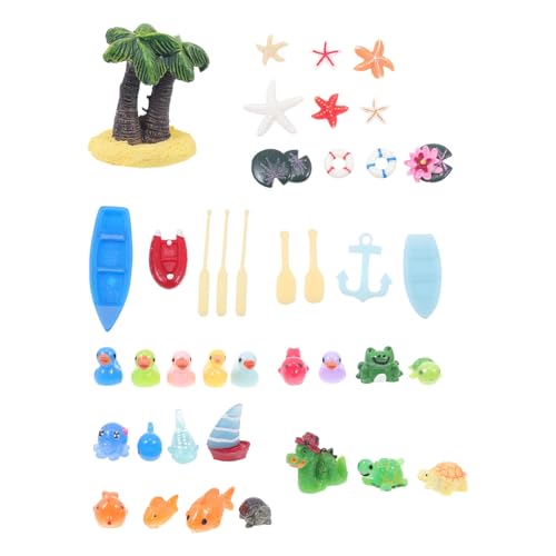 Gogogmee 40 Stück Teiliges aus Resin Fisch Tank Ornamenten Bunte Deko für Aquarien und Heimdekoration wasserdichte Miniatur Landschaftsprops für Meeresthema für Aquarienliebhaber Gogogmee 40 Stück Teiliges aus Resin Fisch Tank Ornamenten Bunte Deko für Aquarien und Heimdekoration wasserdichte Miniatur Landschaftsprops für Meeresthema für Aquarienliebhaber von Gogogmee