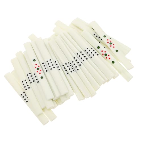 Gogogmee 44 Stück Chinesische Mahjong-Punkte- Und Wettstäbe Für Spiele Und Mahjong-wettbewerbe Gogogmee 44 Stück Chinesische Mahjong-Punkte- Und Wettstäbe Für Spiele Und Mahjong-wettbewerbe von Gogogmee