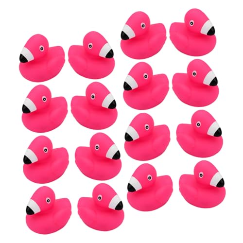 Gogogmee 48 Stück Teiliges Flamingo Bade Schwimmspielzeug Schwimmfähig Quitschend aus Sicherem Vinyl Geeignet als Badewannenspielzeug und Pool Party Dekoration für Jungen und Mädchen von Gogogmee