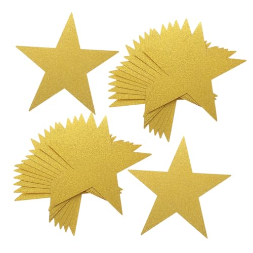Gogogmee 48 Stück Teiliges Goldglänzende Stern Papierausschnitte für Klassenzimmerdekoration und DIY Bastelprojekte Stabile Reißfeste Sterne für Wandtafel Handmalerei und Kreative Gogogmee 48 Stück Teiliges Goldglänzende Stern Papierausschnitte für Klassenzimmerdekoration und DIY Bastelprojekte Stabile Reißfeste Sterne für Wandtafel Handmalerei und Kreative von Gogogmee