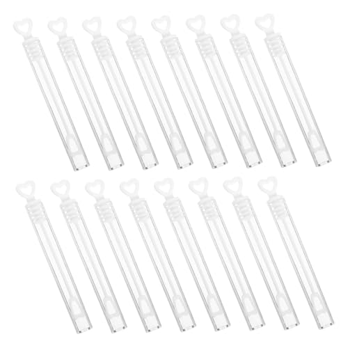 Gogogmee 48 Stück Teiliges Seifenblasenstäbe Hochzeit Herzform Weiß Ergonomisch Leicht Sichere Party Deko und Kinderspielzeug ohne Seifenblasenwasser für Hochzeitsfeiern und Gastgeschenke von Gogogmee