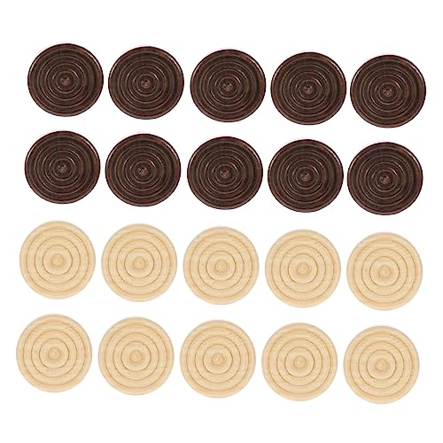 Gogogmee 48Stücke Holz Checkers Zubehör für Brettspiele Stapelbare Checkers aus Langlebigem Holz für Erwachsene Ergänzung für Schachspiele und Spielabende Gogogmee 48Stücke Holz Checkers Zubehör für Brettspiele Stapelbare Checkers aus Langlebigem Holz für Erwachsene Ergänzung für Schachspiele und Spielabende von Gogogmee