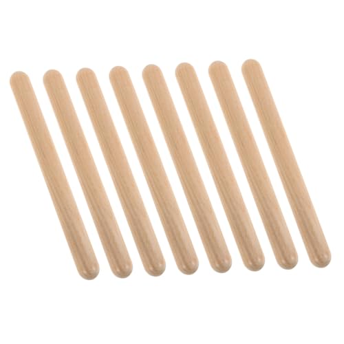 Gogogmee 4Paare Holzklaven Musikinstrumente Rhythmusstöcke für Orff Musikunterricht für Vorschulerziehung und Interaktive Klassenzimmeraktivitäten Gogogmee 4Paare Holzklaven Musikinstrumente Rhythmusstöcke für Orff Musikunterricht für Vorschulerziehung und Interaktive Klassenzimmeraktivitäten von Gogogmee