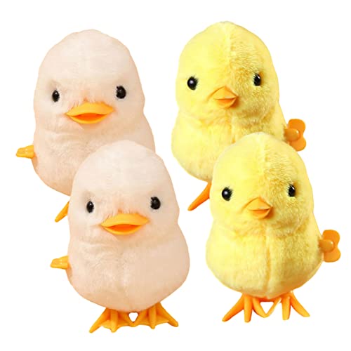 Gogogmee 4Stücke Aufziehspielzeug Hühner und Springende Plüschtiere für Kinderpartys Osterüberraschungen und Festlichkeiten Lustige für Kleinkinder Gogogmee 4Stücke Aufziehspielzeug Hühner und Springende Plüschtiere für Kinderpartys Osterüberraschungen und Festlichkeiten Lustige für Kleinkinder von Gogogmee