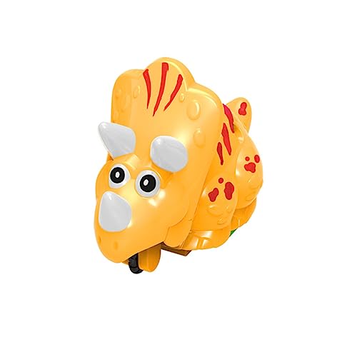 Gogogmee 4Stücke Cartoon Dinosaurier Pull Back Fahrzeugspielzeug Trägheitsbetriebene Autos für Zufällige Farben und für Kleine Dino Fans Gogogmee 4Stücke Cartoon Dinosaurier Pull Back Fahrzeugspielzeug Trägheitsbetriebene Autos für Zufällige Farben und für Kleine Dino Fans von Gogogmee